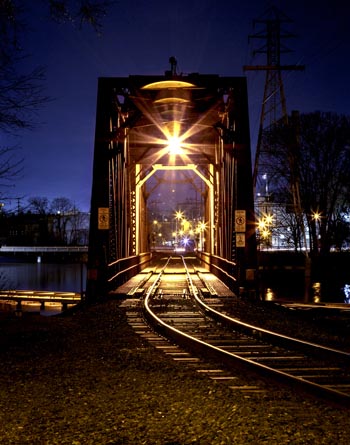 “Evening Trestle – Julie Berglund - Acrylic on Metal - 20" x 30" - $469.95 - www.jberglundphoto.com/